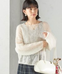 SHIPS WOMEN/《予約》モヘヤ メッシュ プルオーバー/508361742