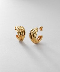 COCOSHNIK ONHITSCH/ココシュニック オンキッチュ COCOSHNIK ONKITSCH シルバー スモールフープ タングルドピアス GP/508361791