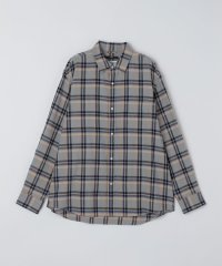 SHIPS MEN/SHIPS: BEZ レギュラーカラー ネル チェック シャツ/508361842