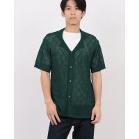 UNIVERD72/ユニバード72 UNIVERD72 クロシェニットシャツ/508361948