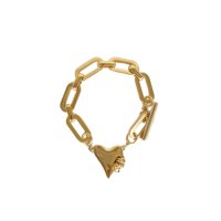 LAPUIS/ラピュイ LAPUIS コイル ハート ブレスレット（Coil heart bracelet）/508361977
