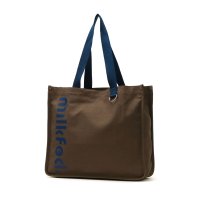 MILK FED/ミルクフェド MILKFED. トートバッグ A4 大きめ キャンバス 布 軽量 B4 通学 通勤 ブランド ロゴ 横 肩掛け 女子高生 おしゃれ コットン C/508362001