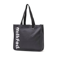 MILK FED/ミルクフェド MILKFED. トートバッグ A4 大きめ キャンバス 布 軽量 B4 通学 通勤 ブランド ロゴ 横 肩掛け 女子高生 おしゃれ コットン C/508362001