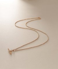 COCOSHNIK /ココシュニック COCOSHNIK K10ダイヤモンド マンテルモチーフ ネックレス/508362025