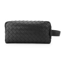 BOTTEGA VENETA/ボッテガヴェネタ BOTTEGA VENETA ポーチ イントレチャート トラベルポーチ 729295 VCPQ1 8803 BLACK/508362066