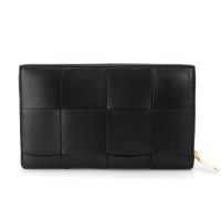 BOTTEGA VENETA/ボッテガヴェネタ BOTTEGA VENETA 長財布(ラウンドファスナー) カセット ジップアラウンドウォレット 814676 VCQC1 8425 BLAC/508362074