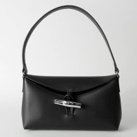 Longchamp/ロンシャン LONGCHAMP ハンドバッグ ロゾ ボックス ショルダーバッグ Sサイズ 10230 HCL 001 BLACK/508362089