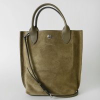 Longchamp/ロンシャン LONGCHAMP ハンドバッグ カバ ロンシャン ヴルール TOTE BAG 10276 HFO 292 KHAKI/508362094