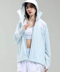 Lace Ladies/レースレディース Lace Ladies ベーシック フーデット ジップアップ 長袖 ラッシュガード【返品不可商品】/508362166