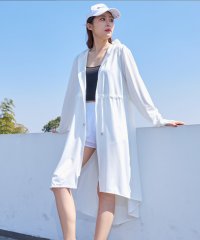 Lace Ladies/レースレディース Lace Ladies ウエスト ギャザー ロング丈 ジップアップ ラッシュガード【返品不可商品】/508362168
