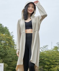 Lace Ladies/レースレディース Lace Ladies ウエスト ギャザー ロング丈 ジップアップ ラッシュガード【返品不可商品】/508362168
