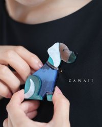 CAWAII/カワイイ CAWAII 愛らしいお座りワンちゃんブローチ/508362511