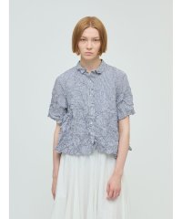mizuiro ind/mizuiro ind ワッシャープリーツフレアチェックシャツ/508362845