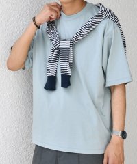 SHIPS any MEN/SHIPS any: JAPAN MADE ハイゲージ コットン リラックス リブネック Tシャツ◆/508362911