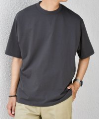 SHIPS any MEN/SHIPS any: JAPAN MADE ハイゲージ コットン リラックス リブネック Tシャツ◆/508362911