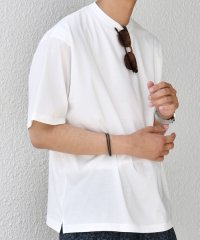 SHIPS any MEN/SHIPS any: JAPAN MADE ハイゲージ コットン リラックス リブネック Tシャツ◆/508362911