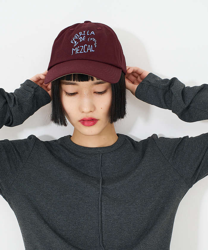 LY】Garabato cap 落書き風 刺繍 ロゴ キャップ(508363080