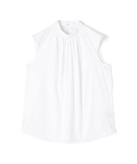 TOMORROWLAND collection/ストレッチブロード ハイネックブラウス/508363106