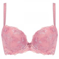 Triumph/トリンプ Triumph WEB限定 トリンプ クラッシー ペタルズ ブラ＆ショーツセット(D、E、Fカップ)WHU + Hikini 34 Y3 S1 RL1/508363220