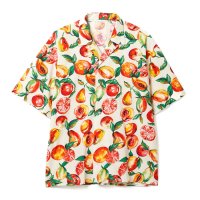 SANDINISTA/サンディニスタ SANDINISTA Sandinista Open Collar Semi－Double S/S Shirt（サンディニスタ オープンカラー /508363424