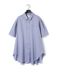 MIDIUMISOLID/MIDIUMISOLID for Ladies ハーフスリーブワイドシャツ/508363667