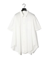 MIDIUMISOLID/MIDIUMISOLID for Ladies ハーフスリーブワイドシャツ/508363667