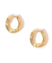 TOMORROWLAND GOODS/Otiumberg. twisted ridge フープピアス/508363804