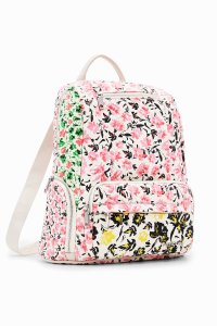 Desigual/デシグアル Desigual 花柄 キャンバス ミドルバックパック/505806008