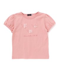 BeBe/【 速乾 】フリルおさかなモチーフ天竺パフスリーブTシャツ(90~150cm)/508343531