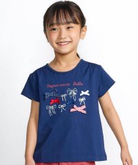 BeBe/リボンいっぱい半袖天竺Tシャツ(90~150cm)/508343532