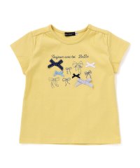 BeBe/リボンいっぱい半袖天竺Tシャツ(90~150cm)/508343532