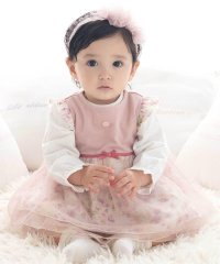 fillot de bebe reduction/【お揃い】テレコフェイスチュールチュニック(70~90cm)/508348574