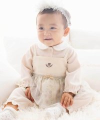 fillot de bebe reduction/【お揃い】チュニック付きテレコフェイスカバーオール(70~80cm)/508348591