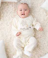 fillot de bebe reduction/【お揃い】ケーブルニットクマカバーオール(70~80cm)/508348595