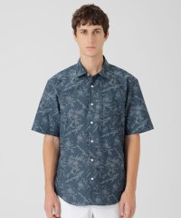 BLACK LABEL CRESTBRIDGE/サシコジャカードボタニカルシャツ/508349026