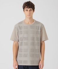 BLACK LABEL CRESTBRIDGE/シアーチェックコンビTシャツ/508349027