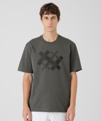 BLACK LABEL CRESTBRIDGE/テクスチャーロゴグラフィックTシャツ/508349032