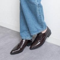 ファビーファビー FABBY FABBY. ポインテッドマニッシュシューズ