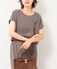 NOLLEY’S sophi/《セットアップ対応》ウォッシャブルダブルサテンフレンチブラウス/508360642