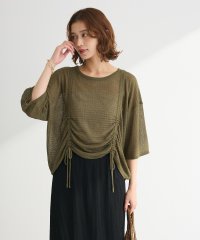 Green Parks/グリーン パークス Green Parks ・ELENCARE DUE シャーリングシアーニット/508364335