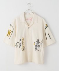 FRAMeWORK/KARDO/カルド RONEN カディコットンハンドアップリケシャツ/508364440