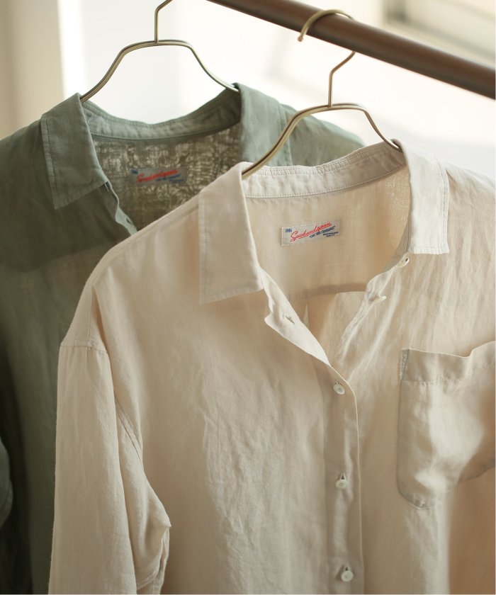 セール 30%OFF】ガーメントダイシアーラミーシャツ(508364556