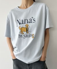 LOWO/ロワ LOWO 綿混アニマルプリントTシャツ カットソー/508364570