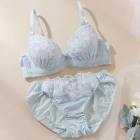 palissee/パリーゼ Palissee 【EFカップ】パステルフルールチュール3/4モールドカップブラ＆ショーツ【返品不可商品】/508364854