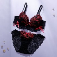 palissee/パリーゼ Palissee ビターハートレーシィ3/4モールドカップブラ＆ショーツ【返品不可商品】/508364855