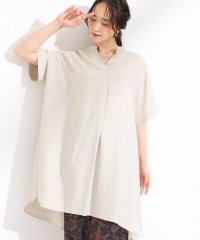SHOO・LA・RUE/シューラルー SHOO・LA・RUE アップデートした大人のためのひんやりスキッパーチュニックワンピース 半袖/508365172