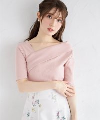 tocco closet/トッコクローゼット tocco closet アシメネックデザインリブカットソープルオーバー/508367132