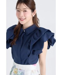 tocco closet/トッコクローゼット tocco closet バルーンウエストタックブラウス/508367135
