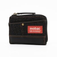 mobac/モバック mobac 小銭入れ メンズ パスケース 定期入れ L字ファスナー 財布 デニム 大容量 人気/508367212