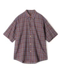 TOMORROWLAND MENS/インドコットン カスリチェック ハーフスリーブシャツ/508367284